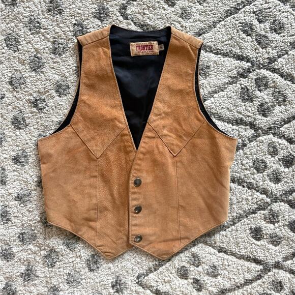 Frontier Classics Jackets & Coats Vintage Suede Cowboy Vest Poshmark